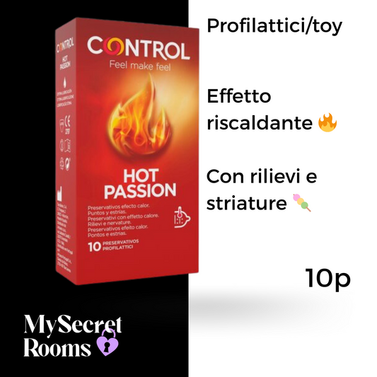 Control hot passion 10pz